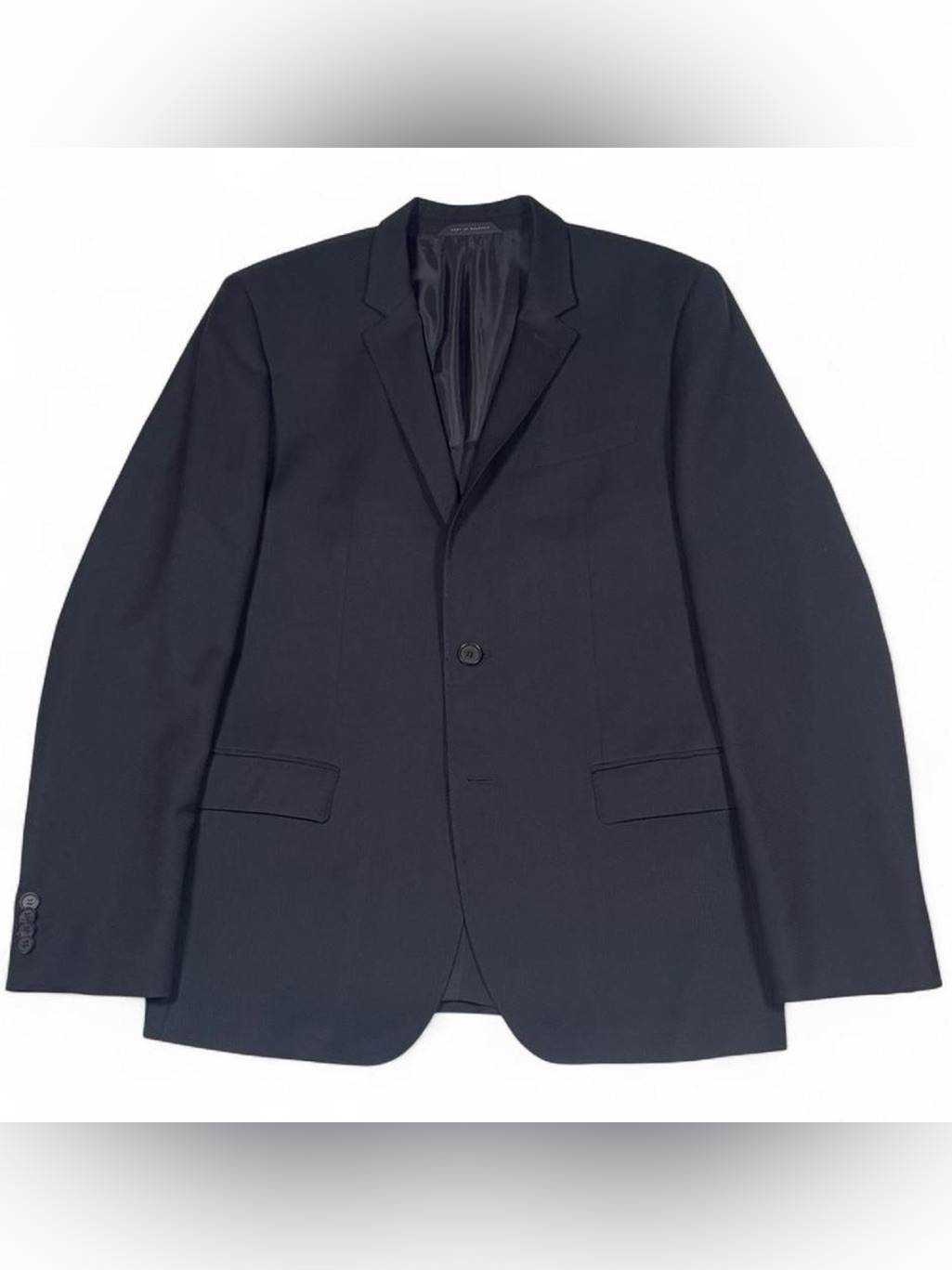 Nwot Hugo Boss Lanificio Tesse Biella Italy Wool Black Blazer 42r Sport Coat